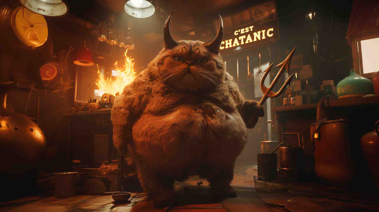 C'est Chatanic Mr Rouge