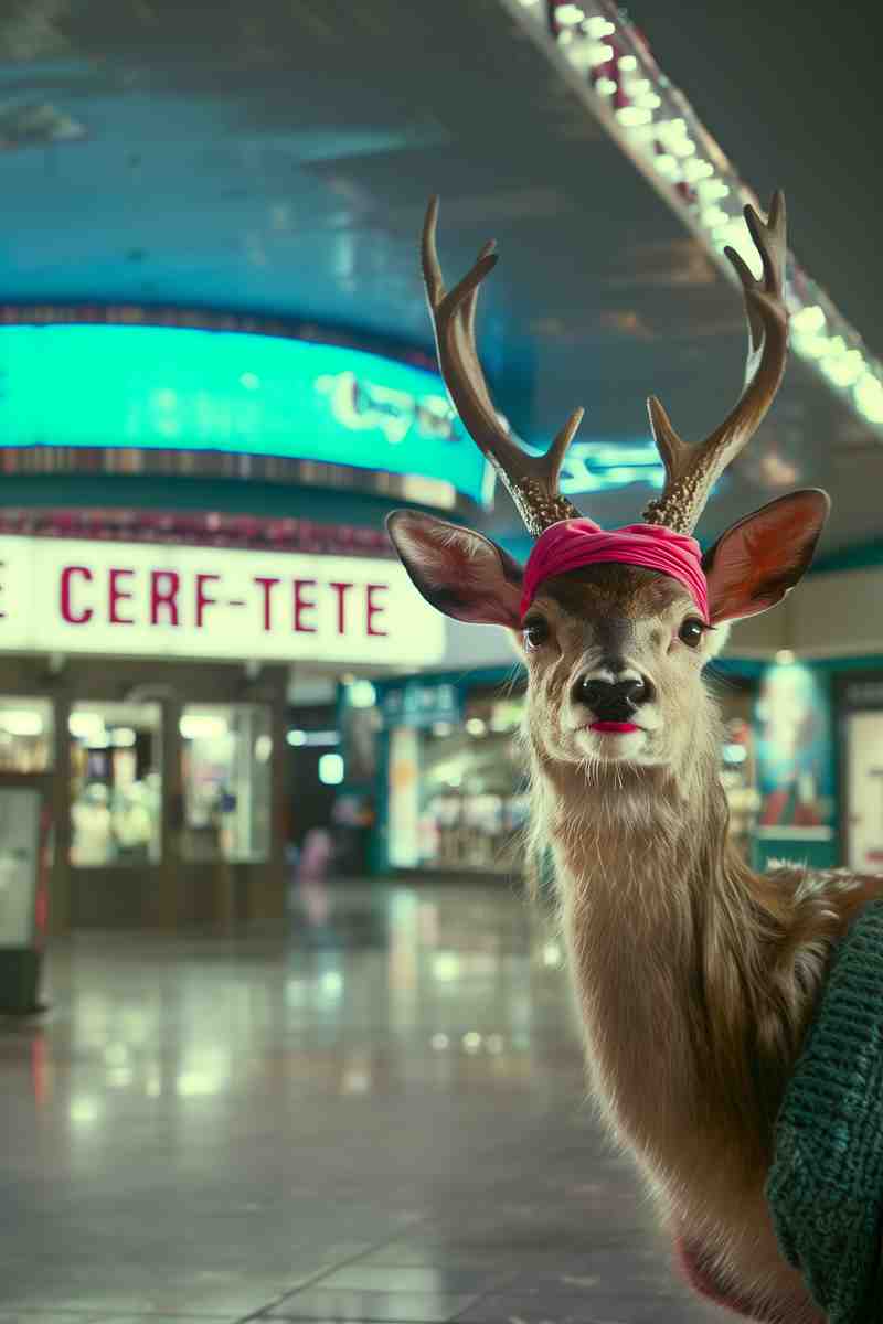 Cerf-tête Elsa