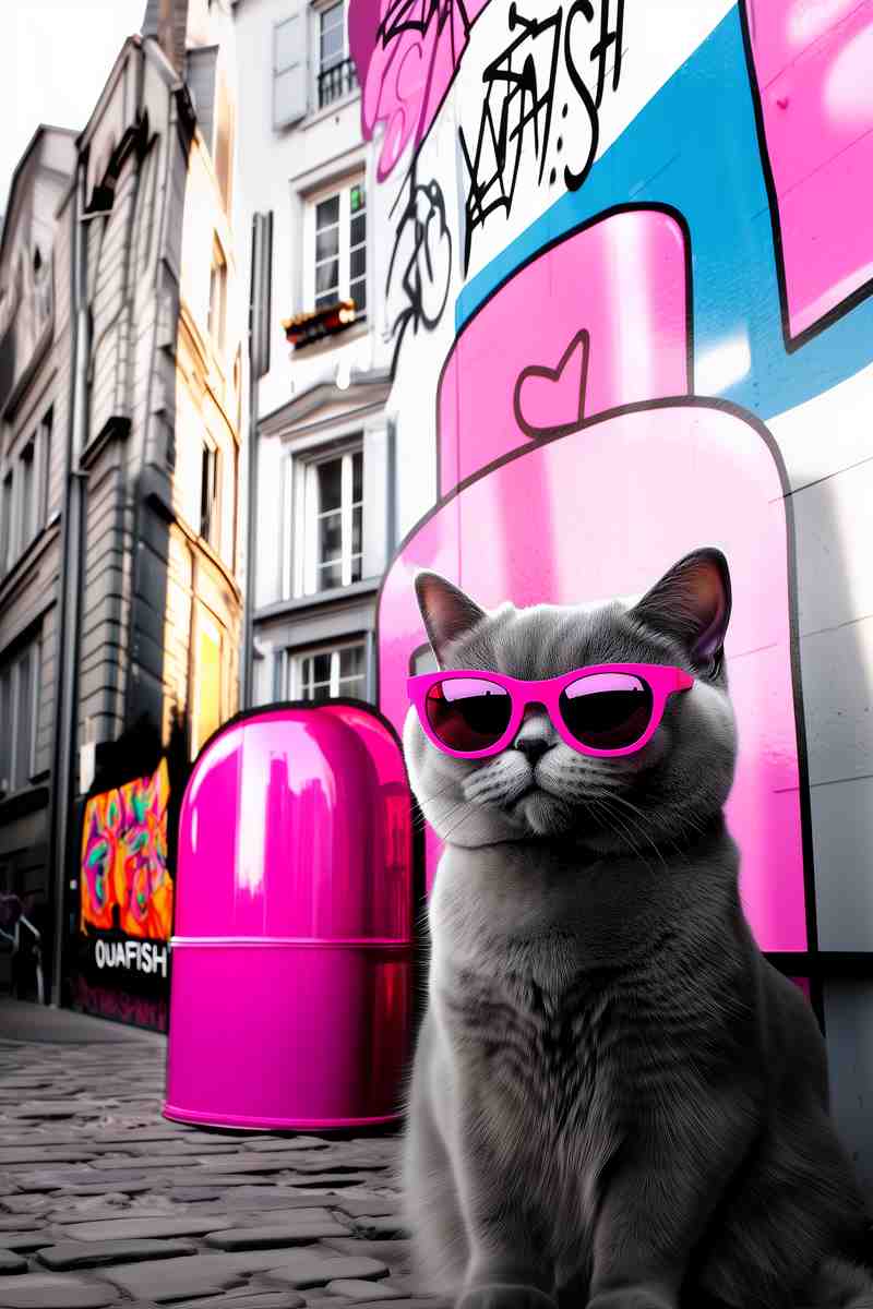 Chat Dégaine