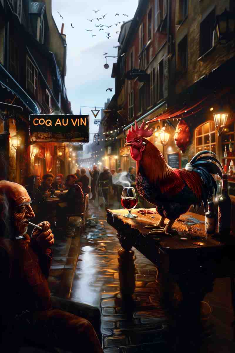 Coq au Vin Salute