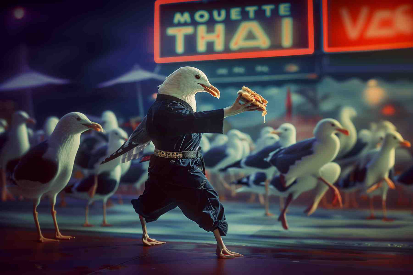 Mouette Thaï Heian Shodan