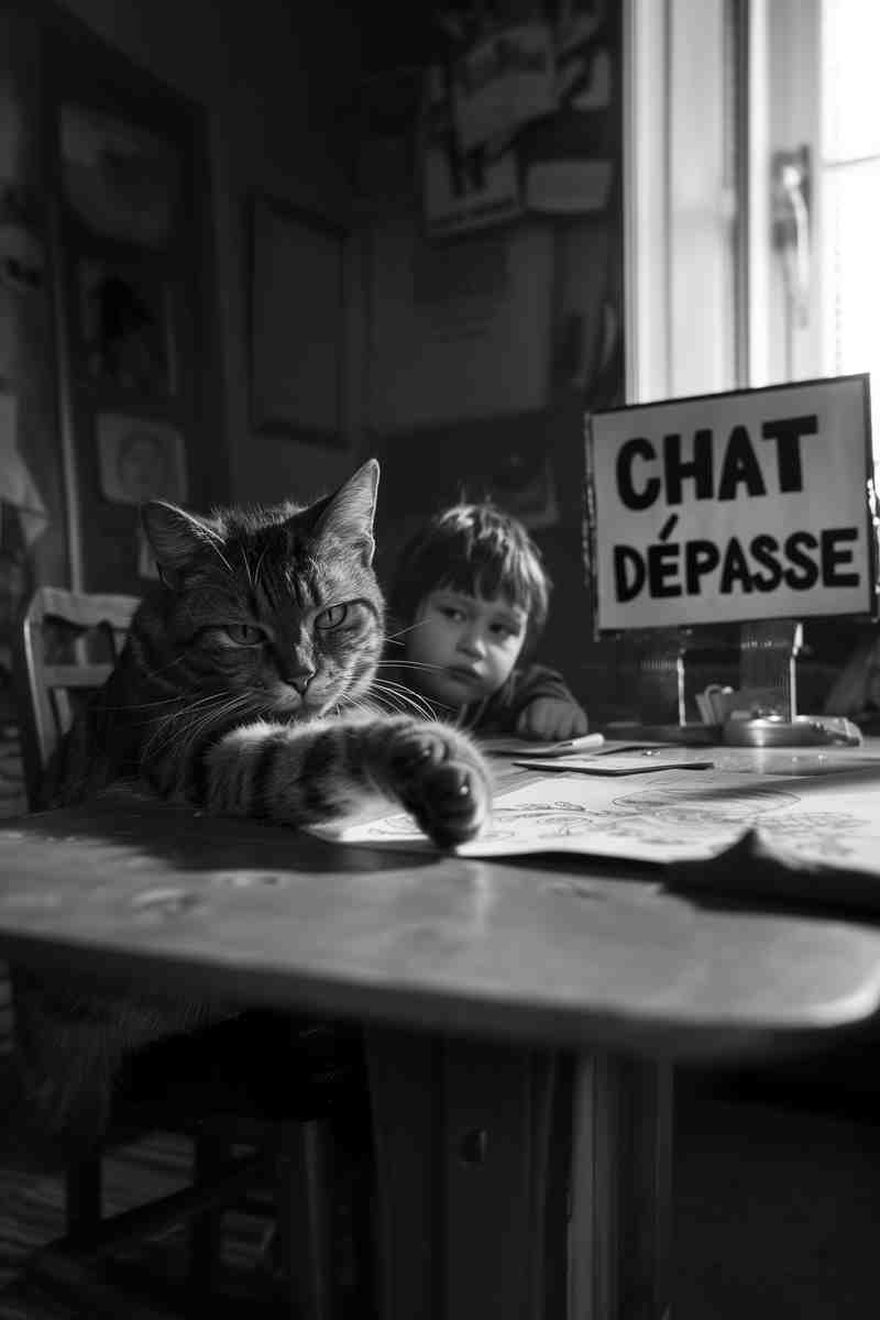 Chat Dépasse Mario