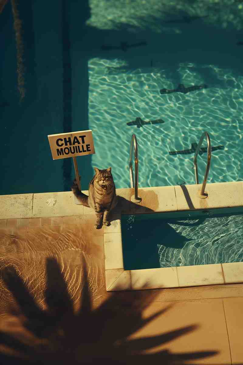 Chat Mouille Gros Minet