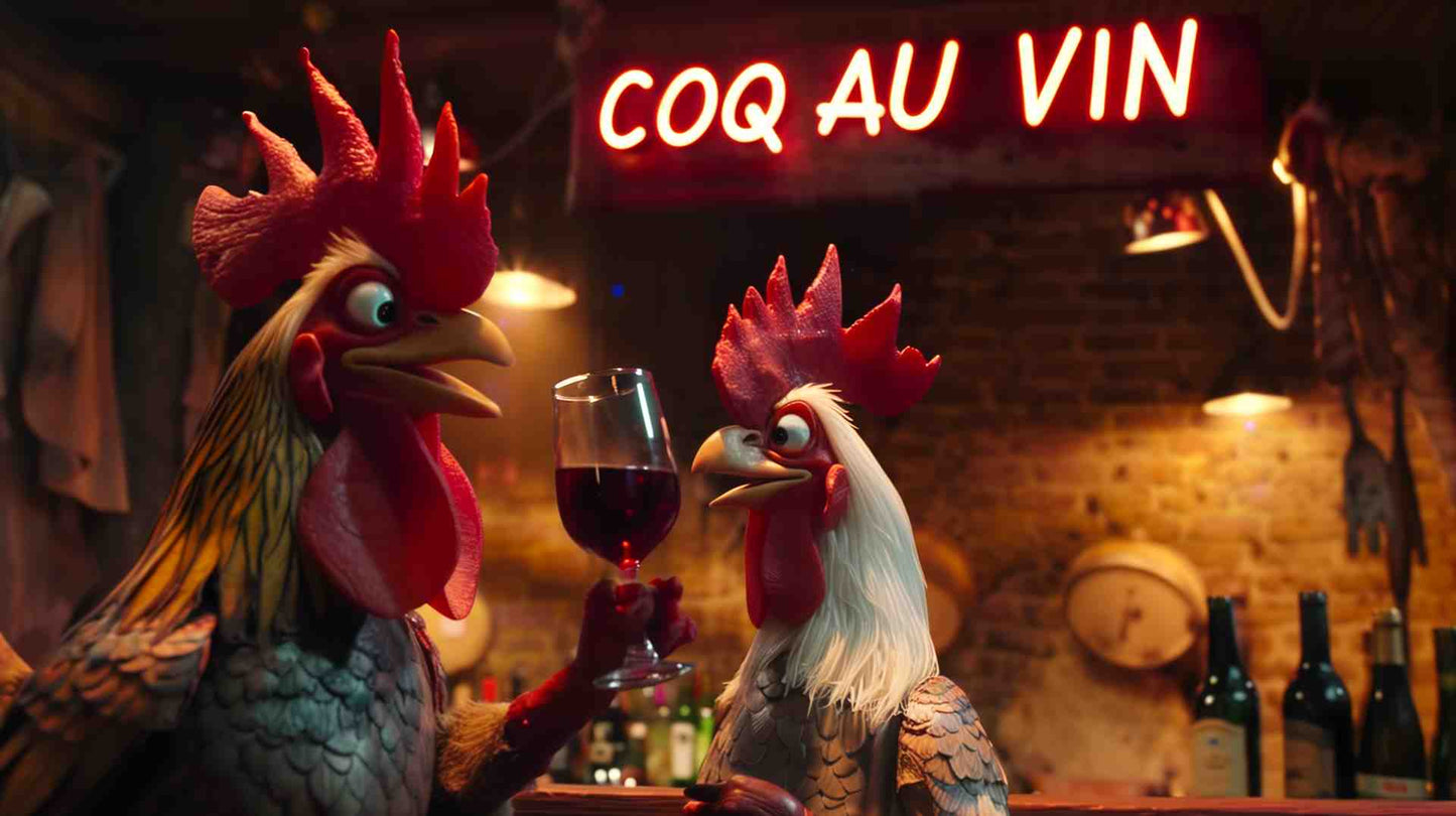 Coq au Vin Salud