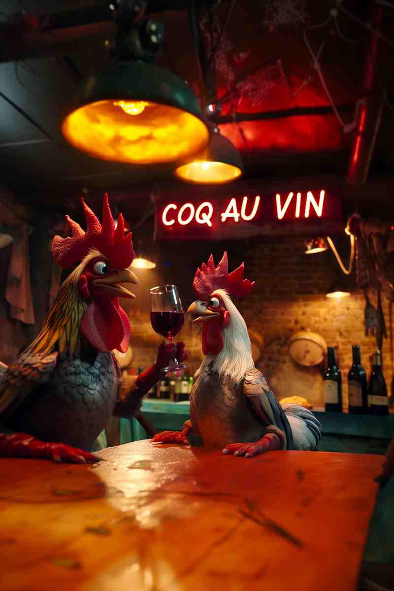 Coq au Vin Salud