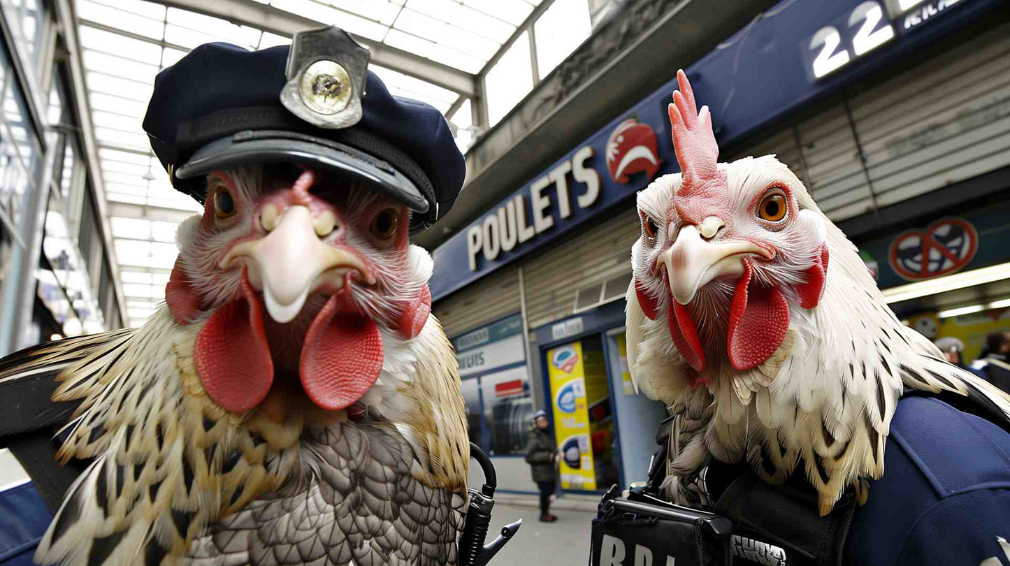 Les Poulets Frites