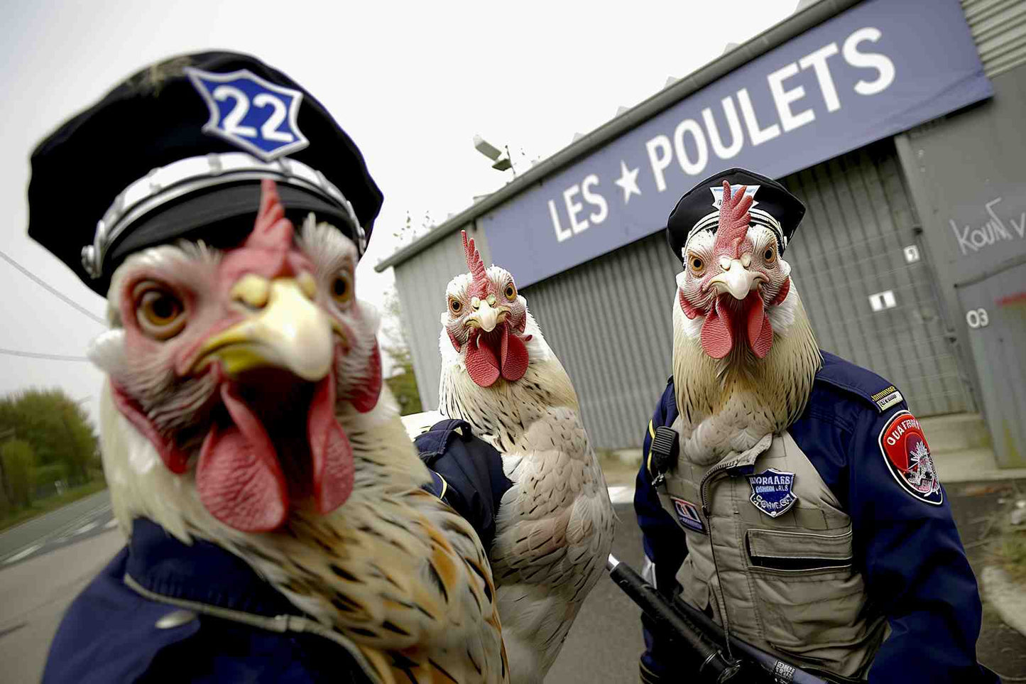 Les Poulets Panés