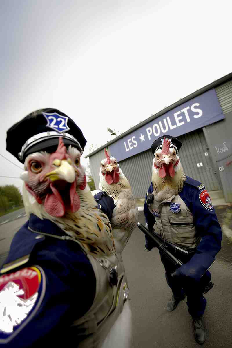 Les Poulets Panés