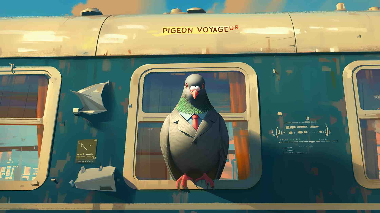 Pigeon Voyageur Pékin