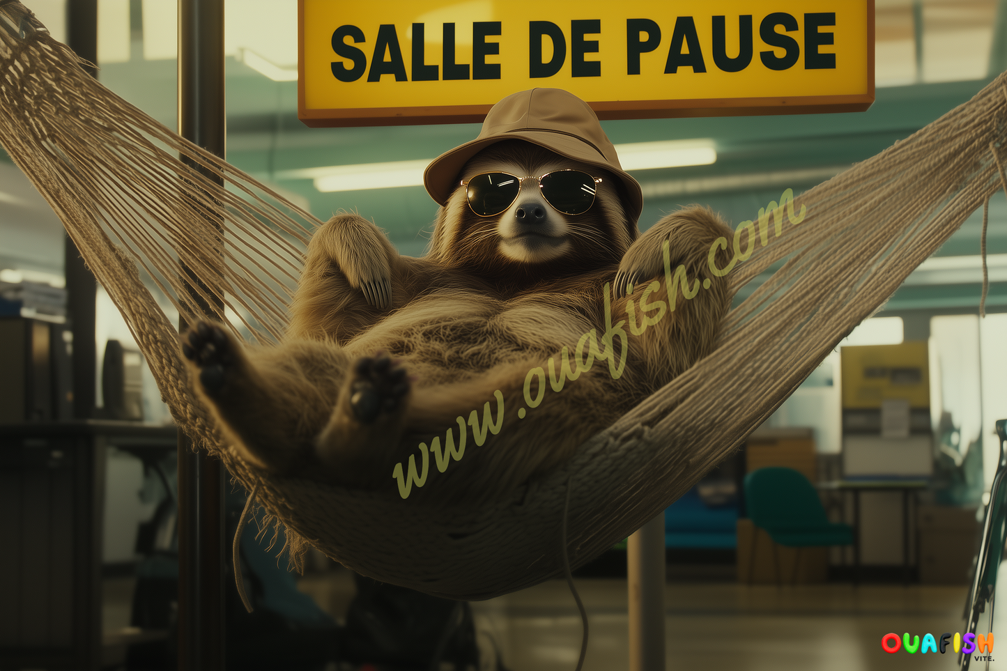 Santé Sécurité au Travail - Salle de pause Paresseux